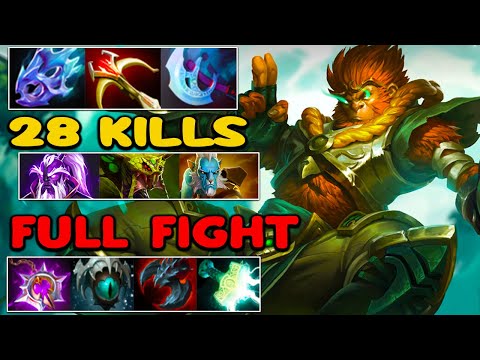INTENSE 28 SAVAGE [ Monkey King ] FULL TEAM FIGHT  - DOTA 2 GAMEPLAY