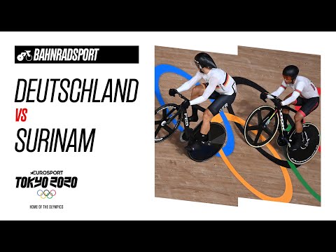 Deutschland v Surinam | BAHNSPRINT MÄNNER - BAHNRADSPORT Highlights | Olympische Spiele - Tokyo 2020