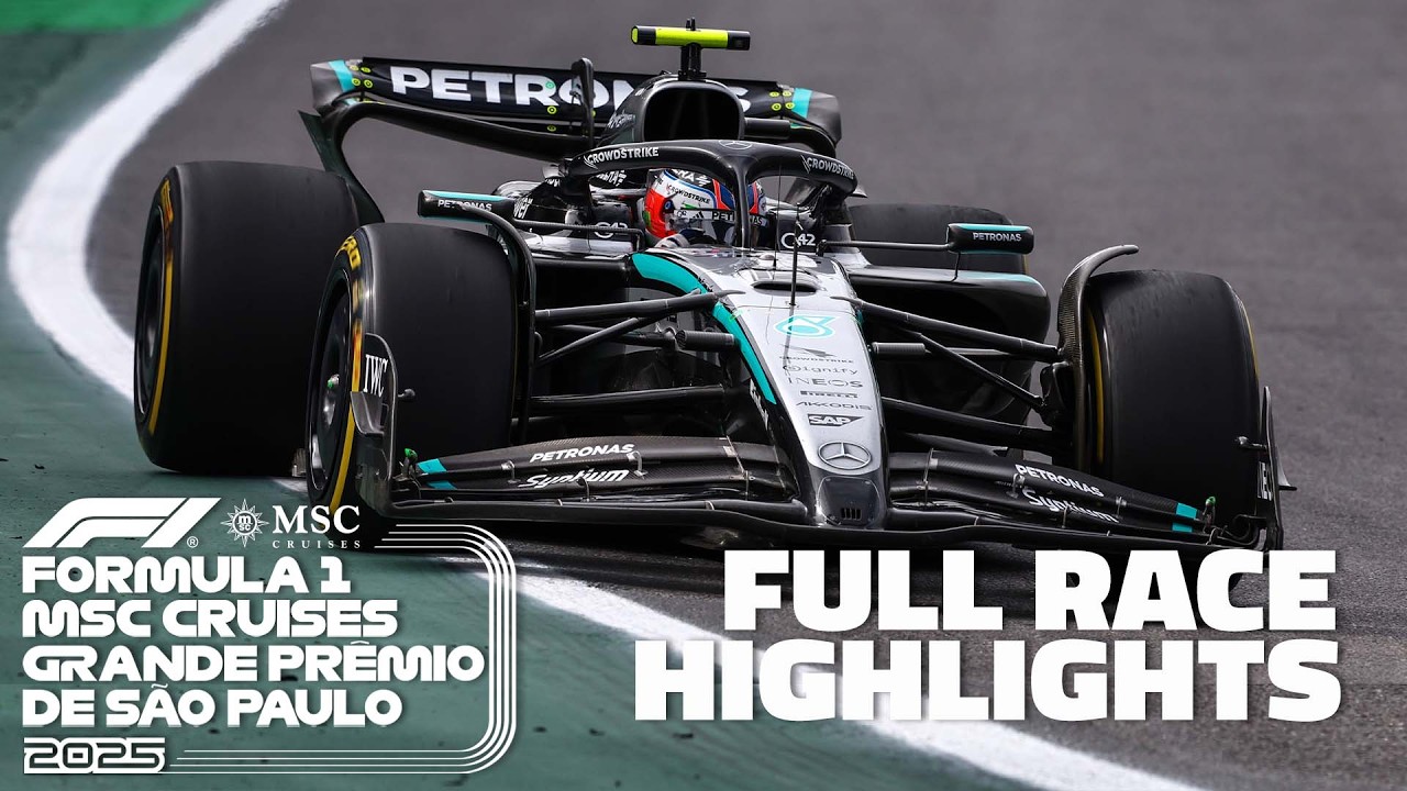 2025 Brazilian Grand Prix FULL HIGHLIGHTS 🏎️🏁 | ESPN F1