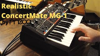 Video thumbnail for Realistic Concertmate MG-1 by MOOG Demo by Tony Mullins