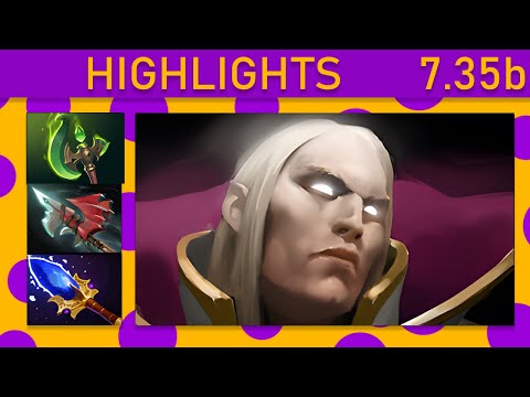 ⭐Bryle Invoker 20+ Kills! Mid Highlights 7.35b - Dota 2 Top MMR