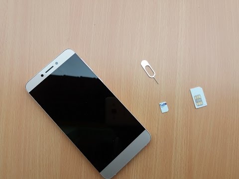 LeTv Le 1S - How to Insert SIM Card