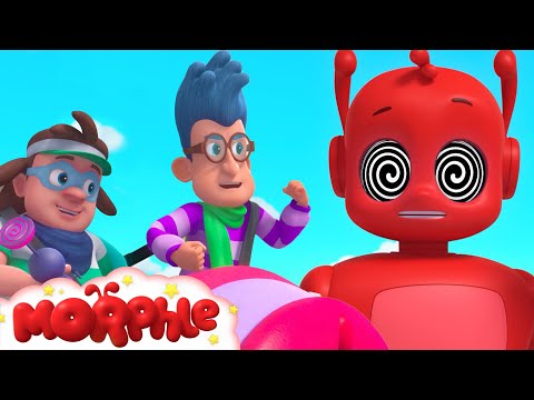 Hypno Bandits! | @Morphle | Learn ABC 123 | Fun Cartoons | Moonbug Kids | Morphle 3D Cartoon