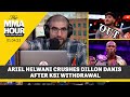 Ariel Helwani Crushes Dillon Danis After KSI Fight Withdrawal | The MMA Hour
