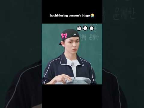 Bro spent 5 mins with The8 😂🥲 #seventeen #vernon #hoshi