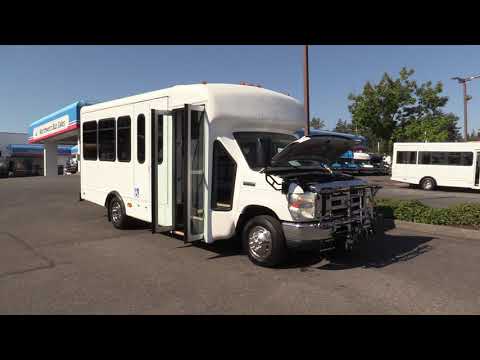 2009 Ford Starcraft Allstar 10 Passenger + 1 Wheelchair ADA Shuttle Bus - S81170