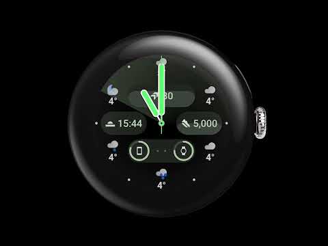 Weather Analog: Watch face