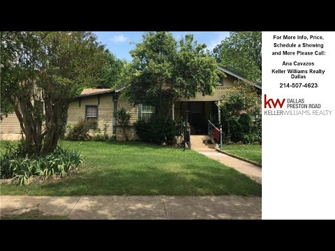 2026 Euclid Avenue, Dallas, TX Presented by Ana Cavazos.