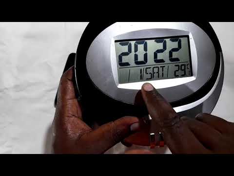 How To Set Date and Time in Digital Wall Clock | Super easy Steps #clock  #digitalclock