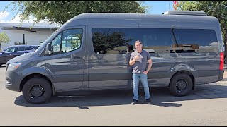2024 Mercedes-Benz Sprinter 2500- 15 Passenger Van Full Review #advent