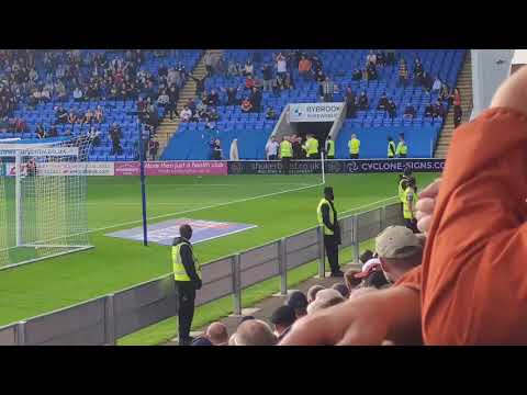 Shrewsbury fans fighting Stewards #ntfc #ntfcontour #shrewsbury