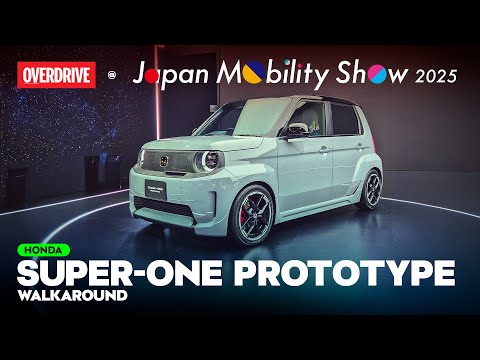 Honda Super-ONE Prototype Walkaround | Compact EV with Boost Mode | Japan Mobility Show 2025 |