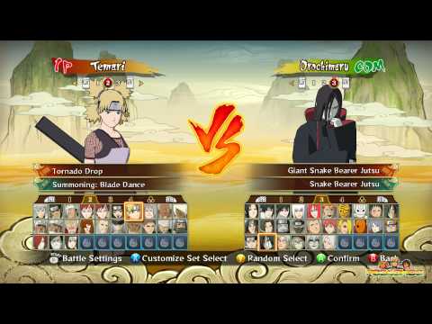 naruto shippuden ultimate ninja storm revolution unlock all characters naruto shippuden ultimate ninja storm revolution unlock all characters