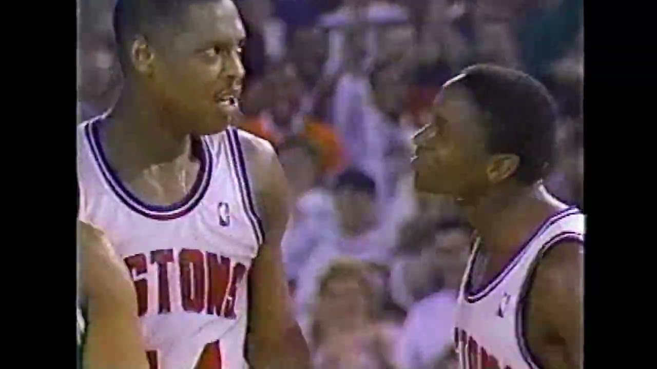 Rick Mahorn's Rebounding & Scoring Highlights vs. Celtics (1988)