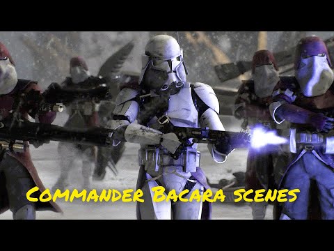 All Commander Bacara scenes - The Clone Wars, Ep. 3