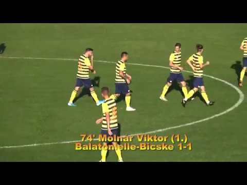 NB-III. Nyugati csoport. 7. ford.: Balatonlelle-Bicske 2-2 gólösszefoglalója19.09.15.