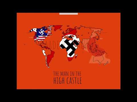 The man in the high castle world flag map speedart (TV series)#shorts