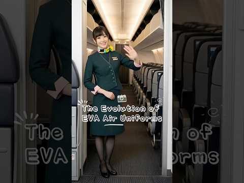 The Evolution of EVA Air Uniforms 長榮航空制服演進史