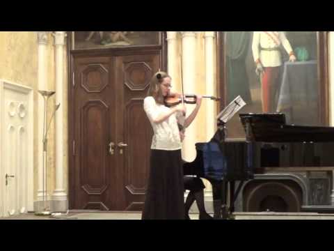 Beethoven, Violin Sonata Op. 12 no. 1, 1st mvt  RENATA ZIMA  violin