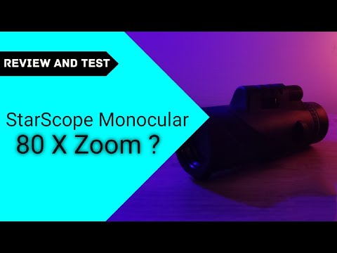 StarScope Monocular 80x100 Review and Test | Is it any Good ?
