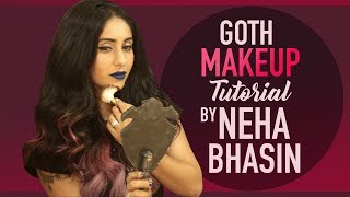 GRWM: Neha Bhasin's Goth Makeup Tutorial | Halloween Makeup | Fashion | Bollywood | Pinkvilla