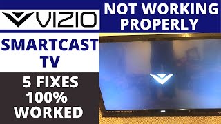 How To Fix VIZIO SmartCast TV Not Working Properly - 5 Easy Way To Solve The Problem