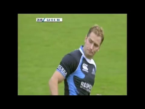 Dan Parks astonishing 60 metre penalty vs Biarritz 2009