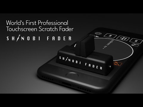 Introducing the SHINOBI FADER T and SHINOBI DJ App