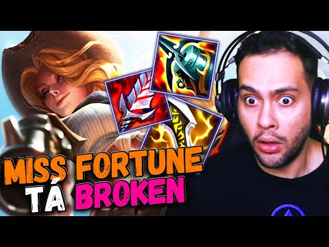 MISS FORTUNE FULL CRÍTICO É O ADC MAIS FORTE DO META | BUILD + RUNAS | GAMEPLAY EXPLICATIVA
