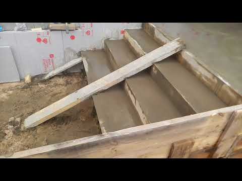 Крыльцо из бетона своими руками