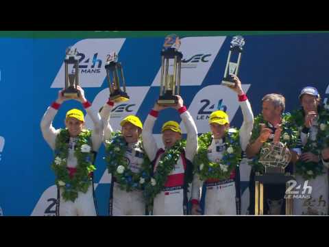 FULL RACE | 2017 24 Hours of Le Mans | Podium | FIA WEC