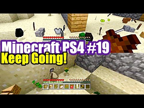 Minecraft PS4 #19 KEEP GOING, KEEP GOING! (Splitscreen CoOp)