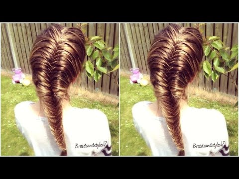 How to : French Fishtail Braid for Beginners |...