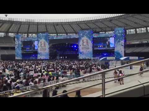 [FANCAM] 160828 BTS A-NATION STADIUM FES 2016 IN TOKYO (ATTACK ON BANGTAN)