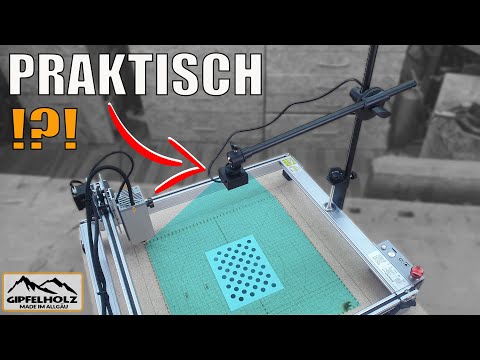 Lightburn Kamera - Kaufen oder selber bauen? Atomstack AC1 Camera Lightburn im Test - Vergleich