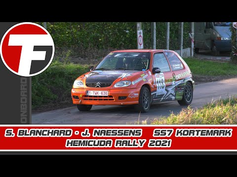 Onboard | S. Blanchard - J. Naessens | SS7 Kortemark | Hemicuda Rally 2021
