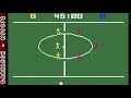 Intellivision Soccer 1979 Mattel Gameplay