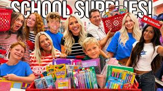 BACK to SCHOOL SUPPLiES SHOPPiNG w/ My 8 KiDS *2026* ✏️📚