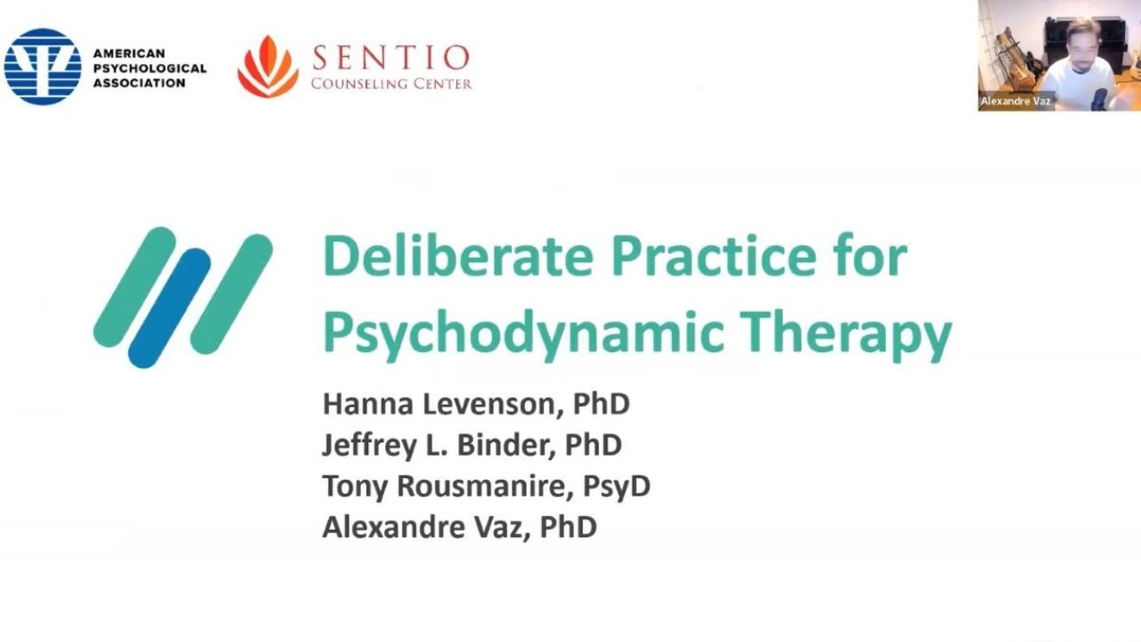 Deliberate Practice in Psychodynamic Psychotherapy