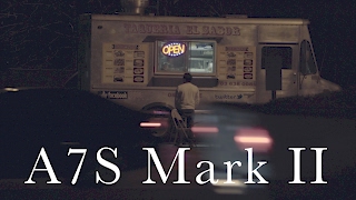 A7SII Low Light Night Footage Test S-log 3 Review