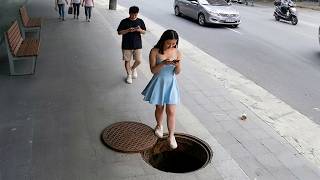 105 Pessoas Mais Sortudas Gravadas Pelas Câmeras