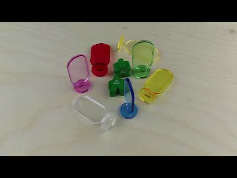 Sticker Pawn, Transparent, Red video