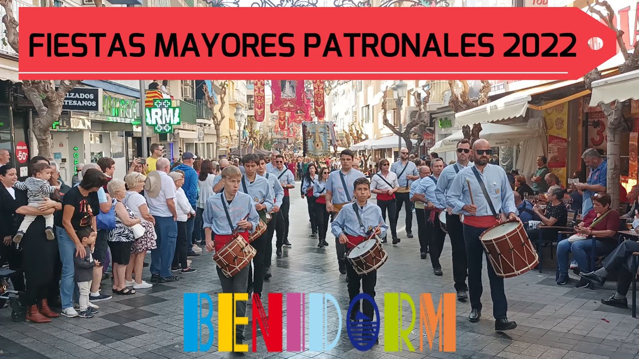 BENIDORM - FIESTAS MAYORES PATRONALES BENIDORM 2022 - COSTA BLANCA - ALICANTE - ESPAÑA