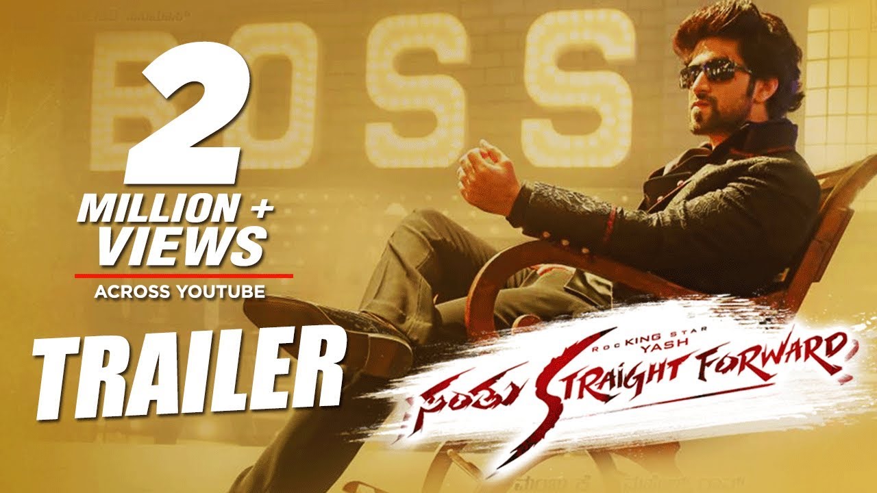 Santhu Straight Forward Trailer Thumbnail