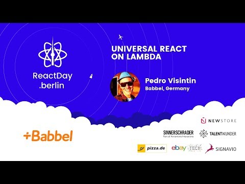 Universal React On Lambda - Pedro Visintin