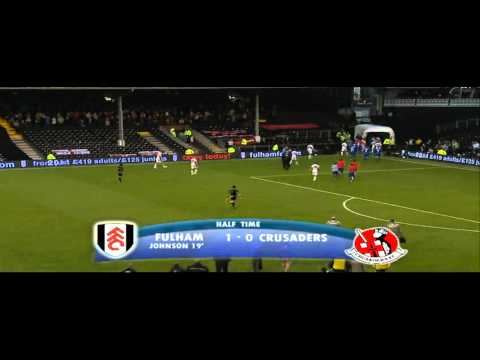 Fulham- Crusaders FC 4-0 Voorronde Europa League