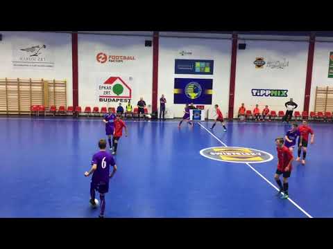 U18 futsal: Újpest FC-220Volt - PTE PEAC 15-3 (11-0) 2017.11.19.