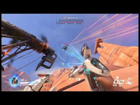 Overwatch Beta : Symmetra Gameplay