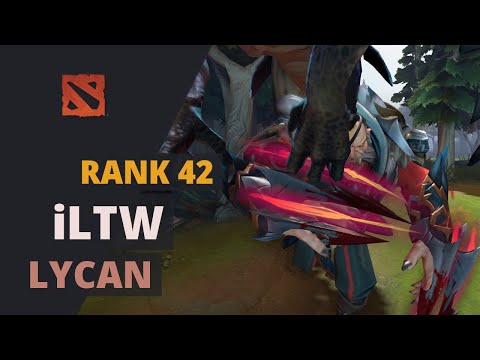 iLTW (Rank 42) plays Lycan Dota 2 Full Game