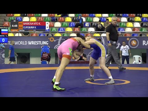 Repechage WW - 50 kg: K. BARBOSA VITO (BRA) v. V. GURSKAYA (RUS)